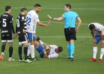 Al Tenerife se le acumulan los lesionados
