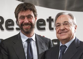 Florentino visita en Turín al presidente de la Juventus