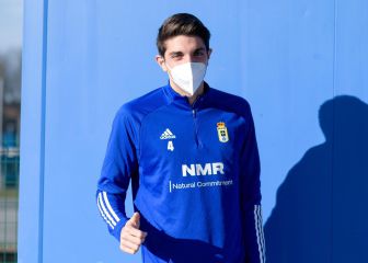 Edgar, superado el covid, ya se entrena en El Requexón