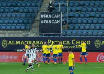 Cádiz y Levante se reparten los puntos en el Carranza