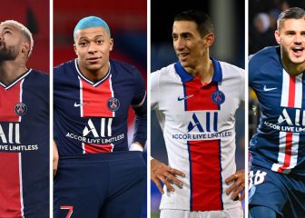 Un futuro complicado para los Cuatro Fantásticos del PSG