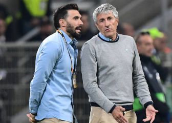 La sorpresa de Setién a Sarabia en plena entrevista en directo