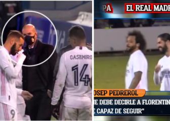 Isco and Marcelo giggling during Alcoyano defeat