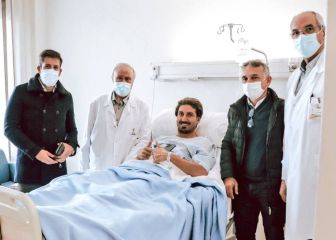 Campaña, intervenido con éxito de los isquiotibiales