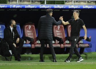 Mendilibar y el penalti de Dmitrovic: 