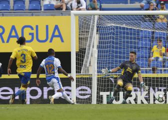 Las Palmas y Leganés firman tablas en Gran Canaria