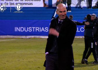 La breve sonrisa de Zidane en el 2-1 que irrita a los madridistas