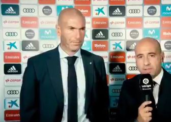 El vídeo editado de Zidane en zona mixta que es viral