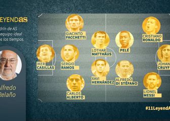 Alfredo Relaño desvela su once ideal de todos los tiempos