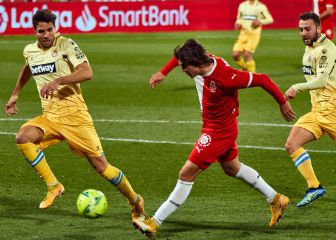Pablo Moreno impulsa al Girona contra un Espanyol impotente