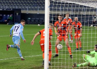 Aprobados y suspensos del Málaga: sólo Yanis y Barrio mantienen el tipo