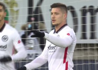 Jovic renace: Otro gol de killer con el Eintracht