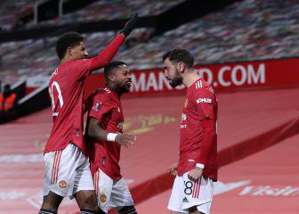 Bruno y Rashford se aprovechan del Liverpool