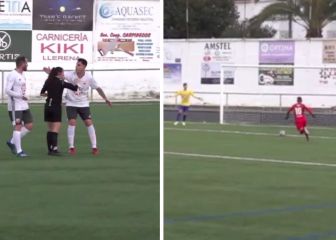 ¡Y encima se comen a la árbitra! Con ustedes, el mayor de los ridículos: gol encajado por no saberse la regla