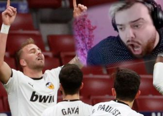 Locura en el streaming de Ibai con el petardazo de Racic: así narró su primer gol en Movistar