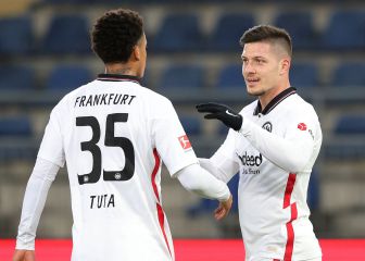 Jovic sonríe sin Zidane