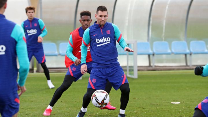 Koeman no reserva a nadie para la Copa: viaja Leo Messi