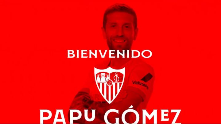 Oficial: Papu Gómez firma con el Sevilla hasta 2024