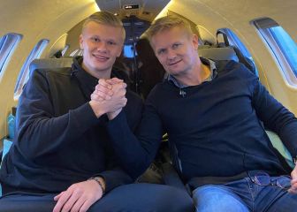 Atar al padre de Haaland es atar al delantero de moda