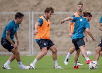 Ibai e Iñigo Vicente quieren convencer a Marcelino