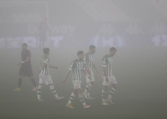 Borja Iglesias reina en la niebla