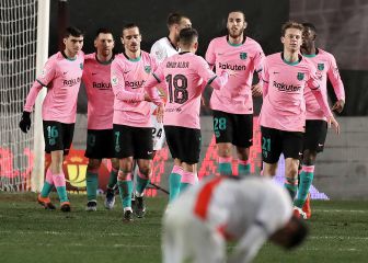 La victoria del Barcelona sobre el Rayo Vallecano en imágenes