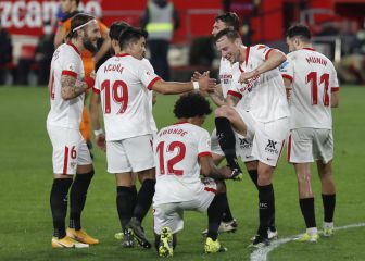Paseo a cuartos del Sevilla