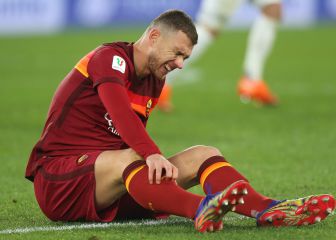 Ofreciendo desesperadamente a Dzeko