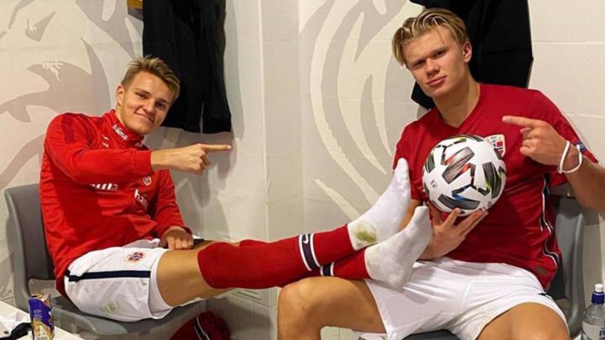 Haaland: "Lo único Que Hay Que Hacer Con Odegaard Es Ponerle" - AS.com