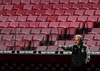 Problemas en el Benfica: Jorge Jesus sufre infección respiratoria