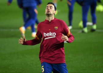 Busquets y otros cinco jugadores, sancionados con un partido