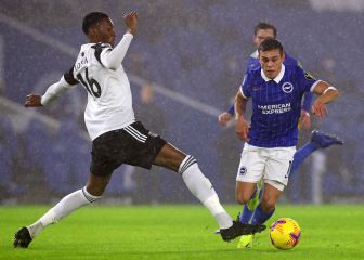 Tablas sin goles en el Brighton-Fulham