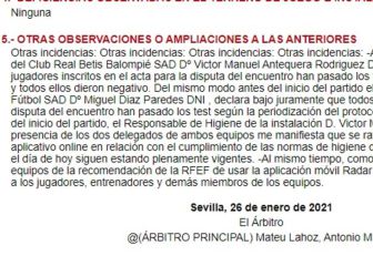 El juramento que obligó hacer Mateu a los delegados de Betis y Real Sociedad