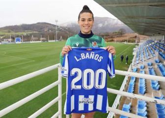 Leire Baños entra en el club de leyendas de la Real Sociedad