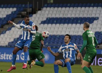 El Deportivo, cinco delanteros para tres goles