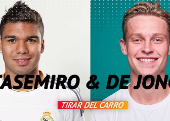 La comparativa Casemiro vs De Jong para ver quién está siendo mejor esta campaña
