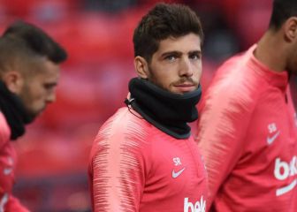 Sergi Roberto participa en el partidillo y apunta al Athletic