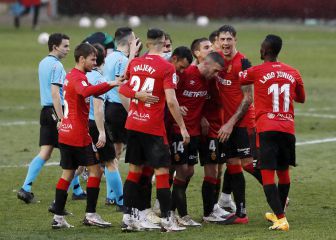 Stuani y Mamadou Sylla amenazan a un Mallorca crecido