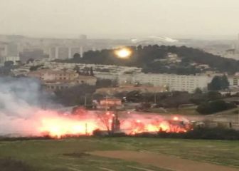 Los ultras del Marsella pegan y roban a Álvaro González; el partido tuvo que ser suspendido