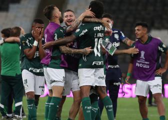 Palmeiras, agónico rey de América