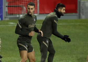 Carrasco y Hermoso, bajas ante el Cádiz por coronavirus
