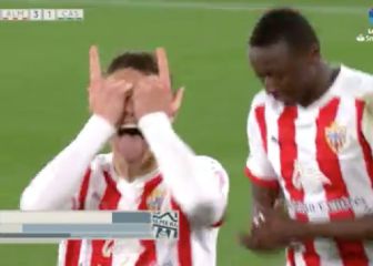 El Almería supera al Castellón con dos minutos locos