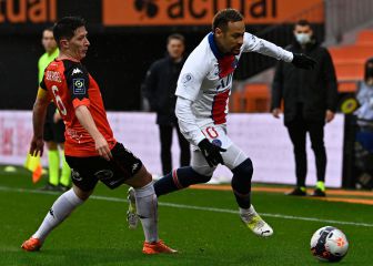 El Lorient pinta la cara al PSG remontando en la recta final