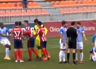 Gritos racistas a Vinicius Tanque en su partido frente el Atleti B