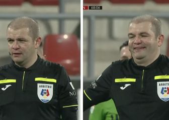 No sabía dónde meterse: atentos a la escena que dejó el árbitro