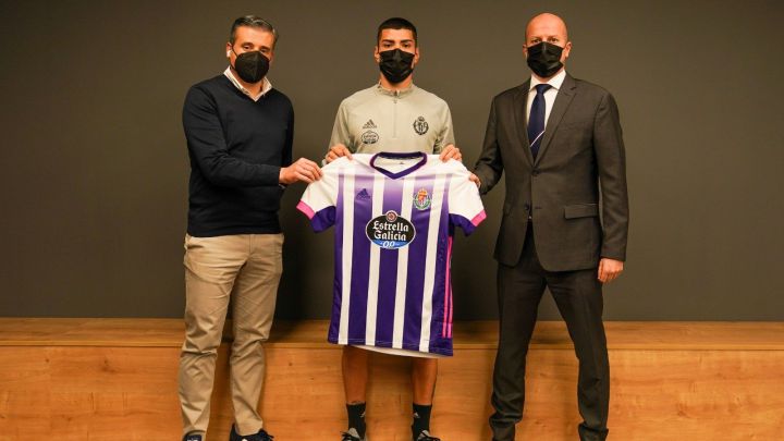 Olaza, nuevo jugador blanquivioleta.