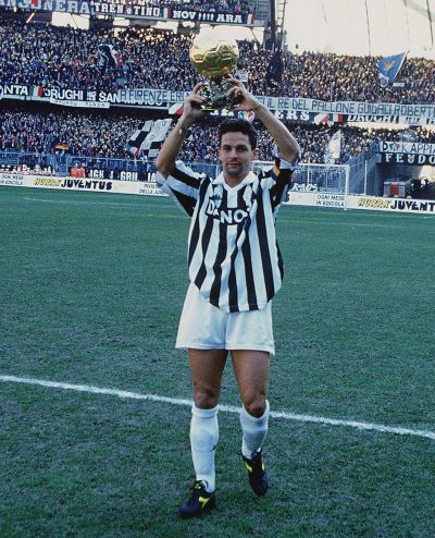 Roberto Baggio ganó el Balón de Oro en 1993.