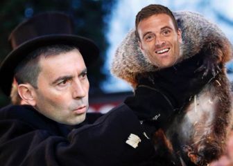 El 'troleo' del Leganés a Garitano y Eraso por el Día de la Marmota