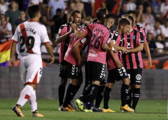 Solo cinco victorias tinerfeñas en 29 visitas a Vallecas