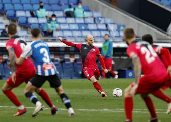 El Espanyol se divide entre dos frente a sus rivales directos